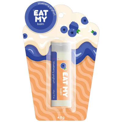 EAT MY Balm Blueberry Yoghurt - Бальзам для губ "йогурт с голубикой" 4,8 г