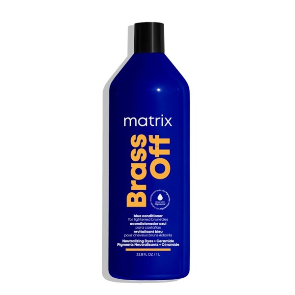 Matrix Total Results Color Obsessed Brass Off - Кондиционер для нейтрализации оранжевых и медных подтонов 1000 мл
