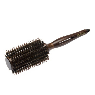 Dewal BPR33 - Брашинг "престиж "деревянный с нейлоновым штифтом и натуральной щетиной с хвостиком 33х60 мм