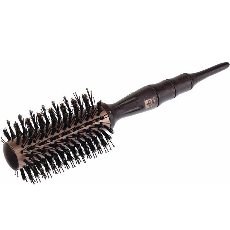 Dewal Rose Gold BR241 - Термобрашинг керамическое покрытие, нейлоновая + натуральная щетина спиралевидная 28/64 мм