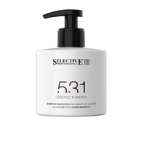 Selective 531 Shampoo-Maschera Brown - Шампунь-маска для возобновления цвета волос (коричневый) 275 мл