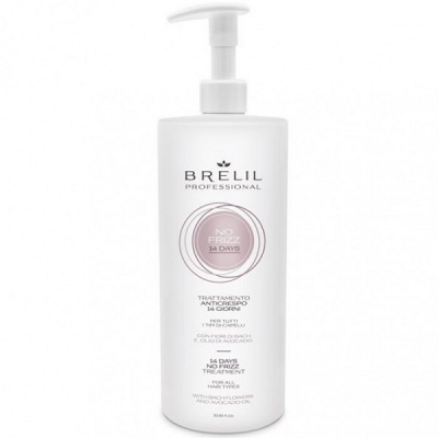 Brelil No Frizz 14 days - Средство для устранения пушистости для всех типов волос 1000 мл