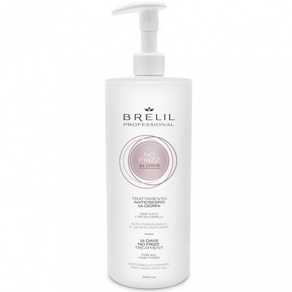 Brelil No Frizz 14 days - Средство для устранения пушистости для всех типов волос 1000 мл