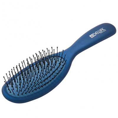 Dewal Exception BREX707 - Щетка массажная на подушке с тонким нейлоновым штифтом, 9 рядов