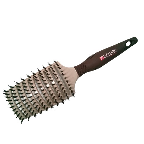 Dewal Mokka BRM102 - Щетка туннельная с керамическим покрытием, нейлоновый штифт + натуральная щетина, 11 рядов