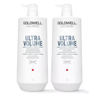 Goldwell Dualsenses Ultra Volume Set - Набор для объема (кондиционер 1000мл; шампунь 1000мл)