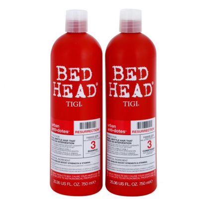 TIGI Bed Head Urban Anti+dotes Resurrection - Набор Восстановление шаг 3 (шампунь 750 мл + кондиционер 750 мл)