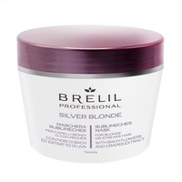 Brelil Bio Traitement Blonde Sublimeches - Маска для светлых, мелированных и седых волос 220 мл