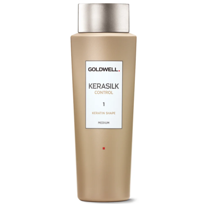 Goldwell Kerasilk Premium Control Keratin Shape Medium 1 - Усмиряющий компонент 1000 мл