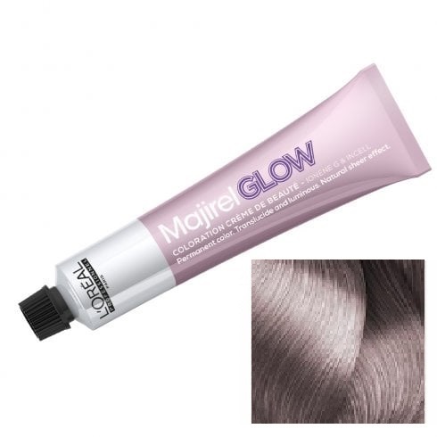 L'Oreal Professionnel Majirel Glow Light Base Iridescent - Полупрозрачный перманентный краситель 28 (для светлых баз) Песочно-розовый 50 мл