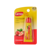 Carmex Strawberry - Бальзам для губ клубника SPF 15 10г (в тубе)