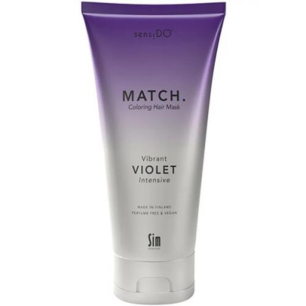Sim Sensitive SensiDo Match Vibrant Violet Intensive - Маска оттеночная фиолетовая интенсивная 200 мл