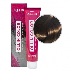 Ollin Professional Ollin Color - Перманентная крем-краска для волос 6/71 темно-русый коричнево-пепельный 100 мл