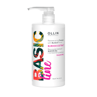 Ollin Basic Line Reconstructing Shampoo With Burdock Extract - Восстанавливающий шампунь с экстрактом репейника 750 мл