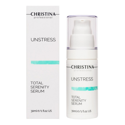 Christina Unstress Total Serenity Serum - Успокаивающая сыворотка «Тотал» 30 мл