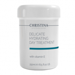 Christina Delicate Hydrating Day Treatment + Vitamin E - Деликатный увлажняющий дневной лечебный крем с витамином Е 250 мл