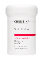 Christina Sea Herbal Beauty Mask Strawberry - Клубничная маска красоты для нормальной кожи 250 мл