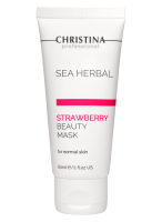 Christina Sea Herbal Beauty Mask Strawberry - Клубничная маска красоты для нормальной кожи 60 мл