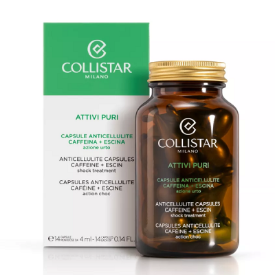 Collistar Body Pure Actives Anticellulite Capsules - Антицеллюлитное средство в капсулах 14 шт х 4 мл