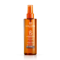 Collistar Special Perfect Tanning SPF15 - Масло сухое для интенсивного загара для лица, тела, волос 200 мл