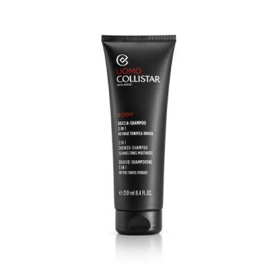 Collistar Men Linea Uomo Shower-Shampoo - Мужской гель для душа и шампунь 3 в 1 250 мл