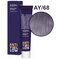 Estel Professional Anti-Yellow AY/68 - Краска-гель для волос фиолетово-жемчужный нюанс 60 мл