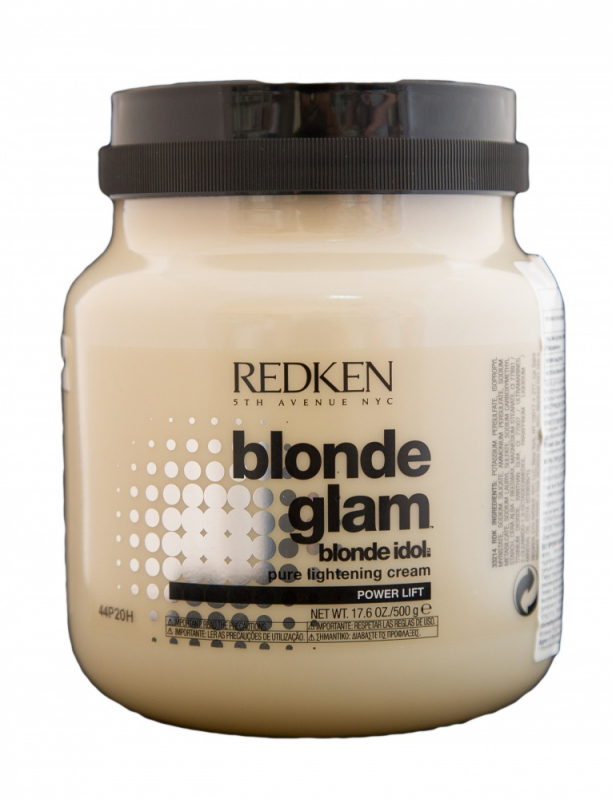 Redken Blonde Glam Pure Lightening Cream Power Lift - Осветляющая паста для волос с аммиаком 500 гр 