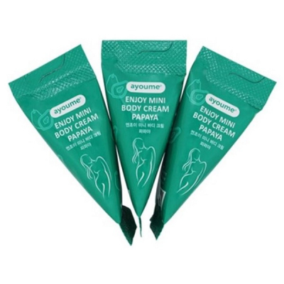 Ayoume Enjoy Mini Body Cream Papaya - Крем для тела с папайя 10 гр 1 шт 