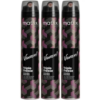 Matrix Vavoom Triple Freeze - Набор для сильной фиксации подвижной укладки 3 х 300 мл
