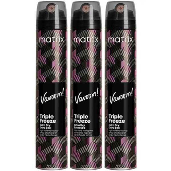 Matrix Vavoom Triple Freeze - Набор для сильной фиксации подвижной укладки 3 х 300 мл