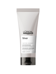 L'Oreal Professionnel Serie Expert Silver Conditioner - Кондиционер для нейтрализации желтизны осветленных и седых волос 200 мл