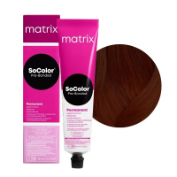 Matrix SoColor Pre-Bonded - Крем-краска для волос с бондером 4BC шатен коричнево-медный 90 мл