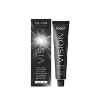 Ollin Vision Color Cream - Крем-краска для бровей и ресниц темный графит 20 мл
