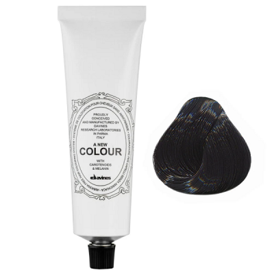 Davines A New Colour Darkets Brown - Перманентный краситель без аммиака 2,0 самый темный коричневый 60 мл