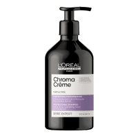 L'Oreal Professionnel Serie Expert Chroma Creme Shampoo - Шампунь-крем с фиолетовым пигментом для нейтрализации желтизны очень светлых волос 500 мл