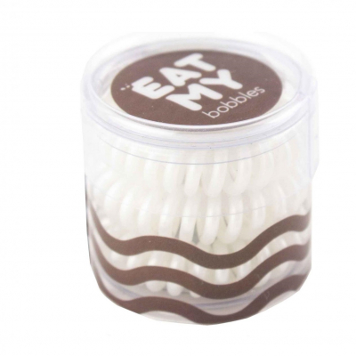 EAT MY Bobbles Plombiere - Резинки для волос "пломбир" (мини-упаковка) 3 шт