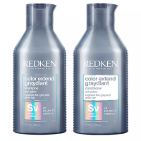 Redken Color Extend Graydiant - Набор для ультрахолодных и пепельных оттенков блонд (шампунь 300 мл, кондиционер 300 мл)