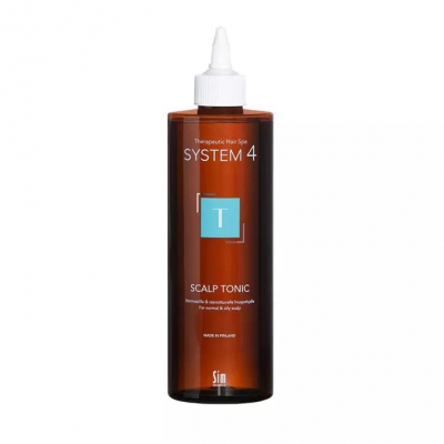 Sim Sensitive System 4 Therapeutic Climbazole Scalp Tonic T - Терапевтический тоник «Т» для всех типов волос 500 мл