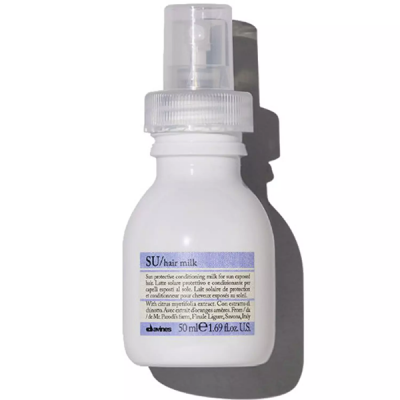Davines Essential Haircare SU Hair Milk - Sun Protective Conditioning Milk For Sun Exposed Hair - Солнцезащитное молочко 50 мл