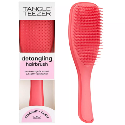 Tangle Teezer The Ultimate Wet Detangler Pink Punch - Расческа для ухода за прямыми и волнистыми волосами (коралловый)