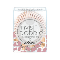 Invisibobble Slim In an Elephant Minute - Резинка-браслет для волос (нежно-розовый с вкраплениями бронзового оттенка) 3 шт