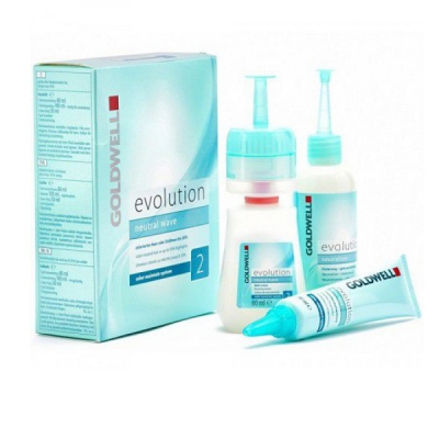 Goldwell Evolution Neutral Wave 2 - Нейтральная химическая завивка для осветленных или мелированных волос до 50% (набор)