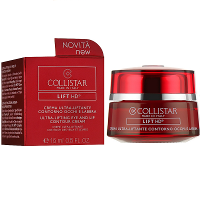 Collistar Face Skincare Lift HD Eye And Lip Contour Cream - Подтягивающий крем для контура глаз и губ 15 мл