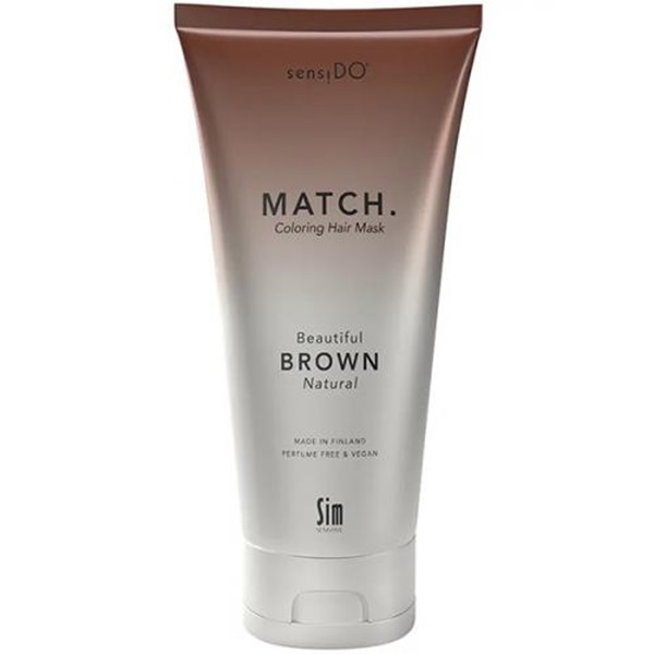 Sim Sensitive SensiDo Match Beautiful Brown - Маска оттеночная коричневая 200 мл