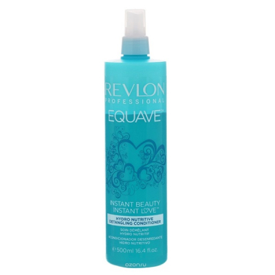 Revlon Professional Equave Instant Beauty Hydro Nutritive Detangling Conditioner - Несмываемый разглаживающий кондиционер увлажняющий и питающий 500 мл