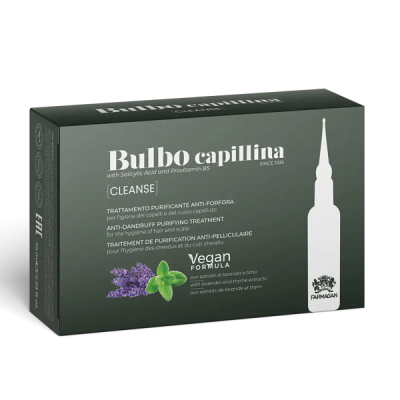Farmagan Bulbo Capillina Cleanse Anti-Dandruff Purifying Treatment - Концентрат очищающий против перхоти в ампулах 10 шт х 7,5 мл