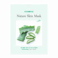 Foodaholic Nature Skin Mask Aloe - Маска тканевая с алоэ 23 мл