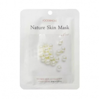 Foodaholic Nature Skin Mask Pearl - Тканевая маска для лица с экстрактом жемчуга 23 мл