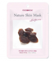 Foodaholic Nature Skin Mask Red Ginseng - Тканевая маска для лица с экстрактом красного женьшеня 23 мл