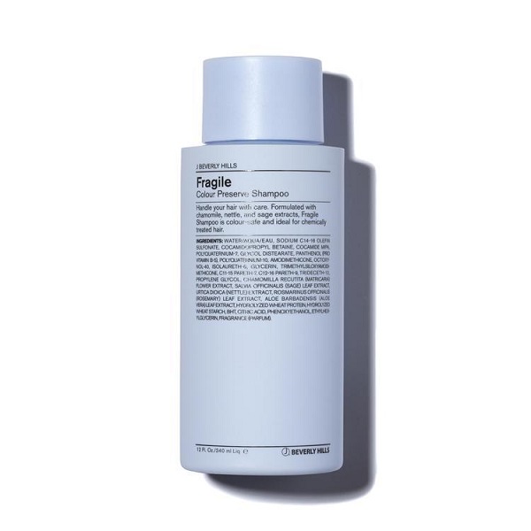 J Beverly Hills Hair Care Fragile Conditioner - Кондиционер для окрашенных и поврежденных волос 340 мл